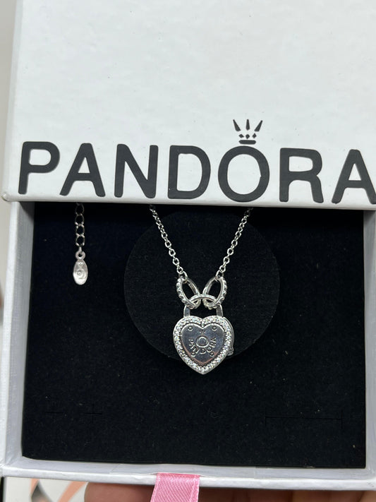 Pandora Lock Your Promise Necklace