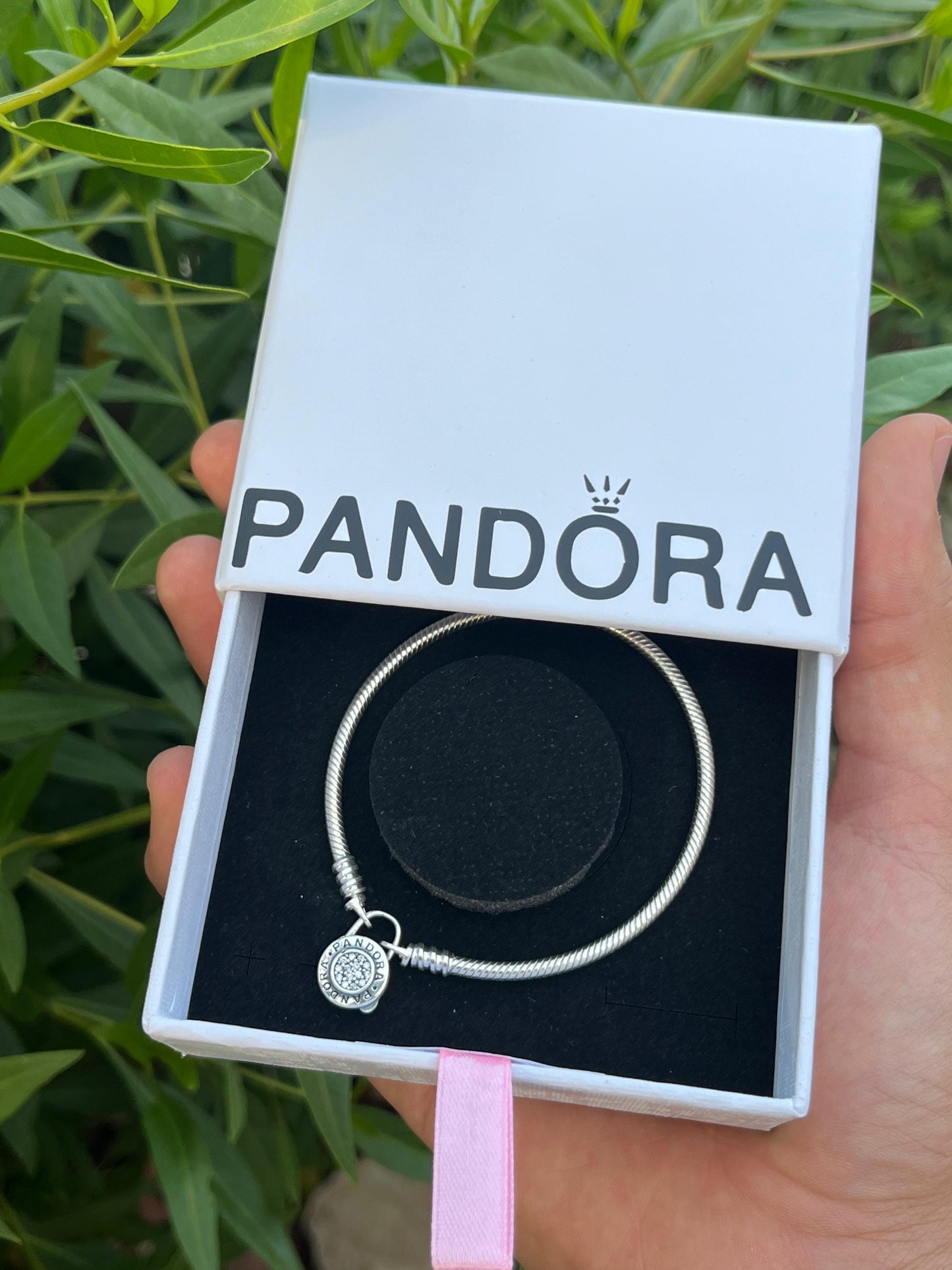 sparkling lock Original pandora  bracelet