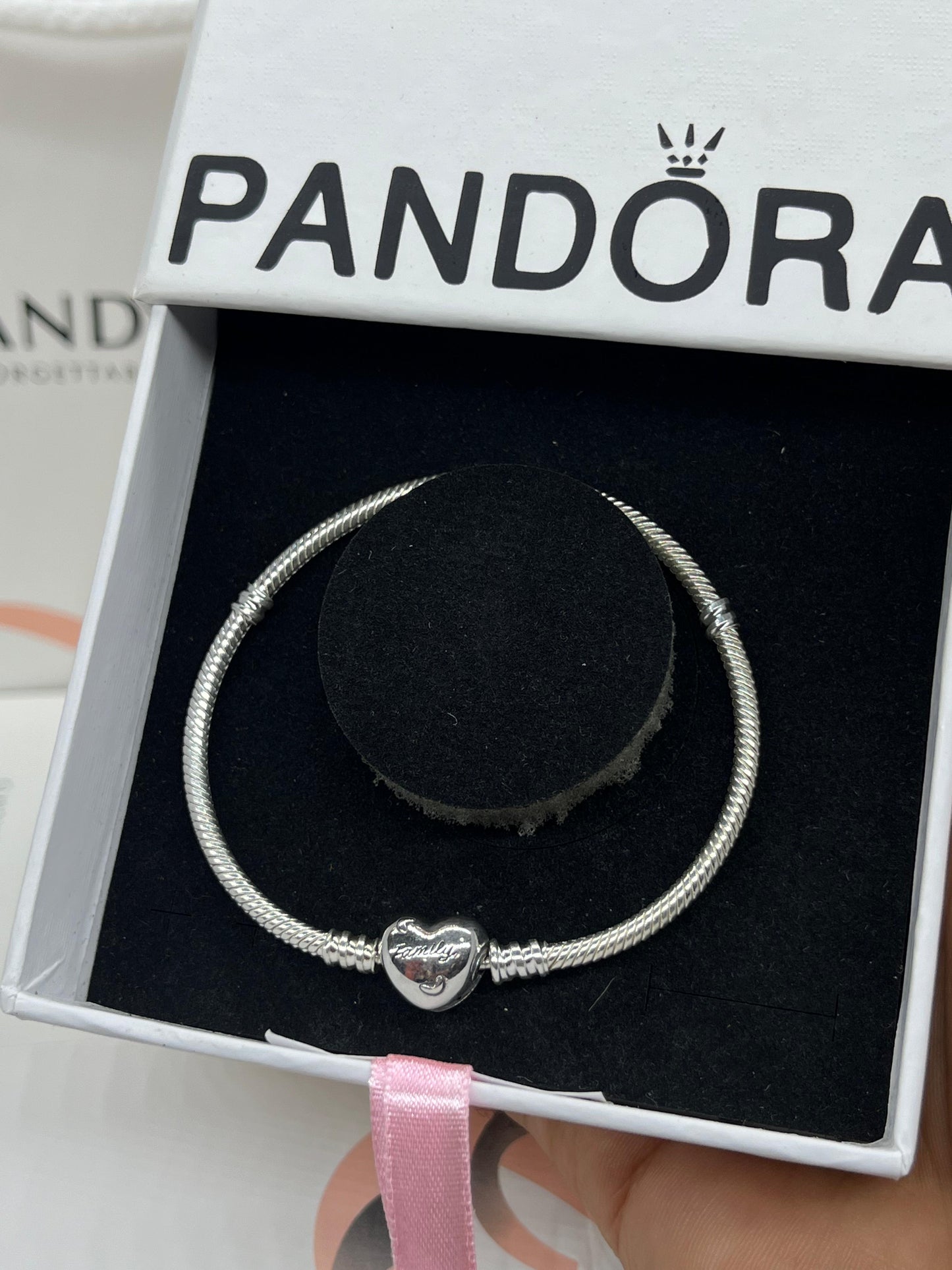 Pandora Moments Family Tree Heart Bracelet