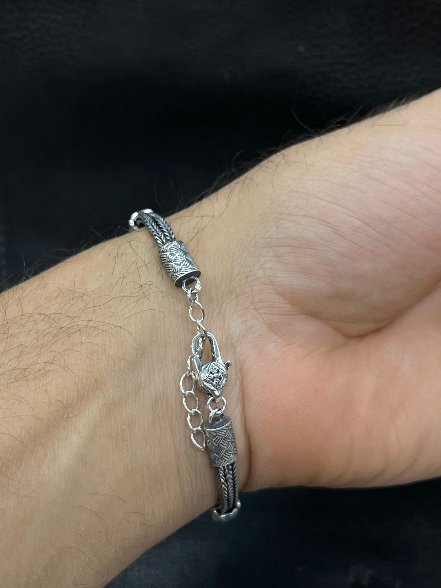 Gavrial-S925 Sterling Silver Bracelet for men