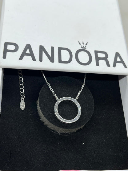 Pandora Circle of Sparkle Necklace