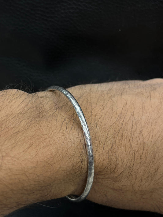 S925 Sterling Silver bangle for men