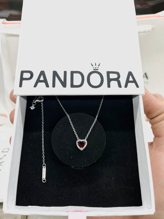 Original Pandora Heart Necklace -Italian Silver 925