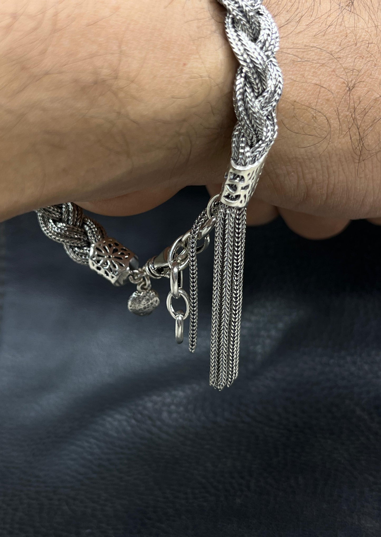 EMANUELE -S925 Sterling Silver Bracelet for men