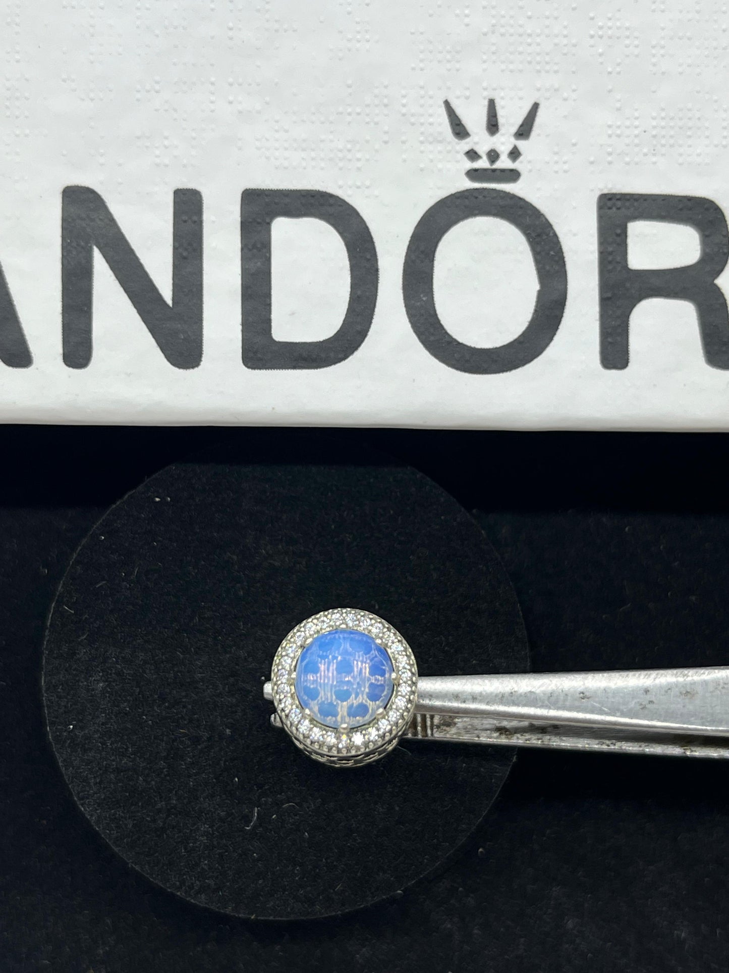 Opal pandora charm