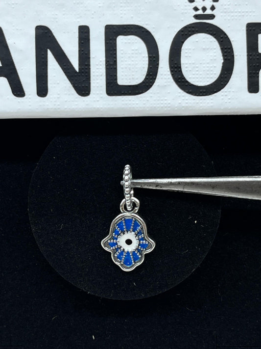 Blue Hamsa Hand Pandora charm 🪬