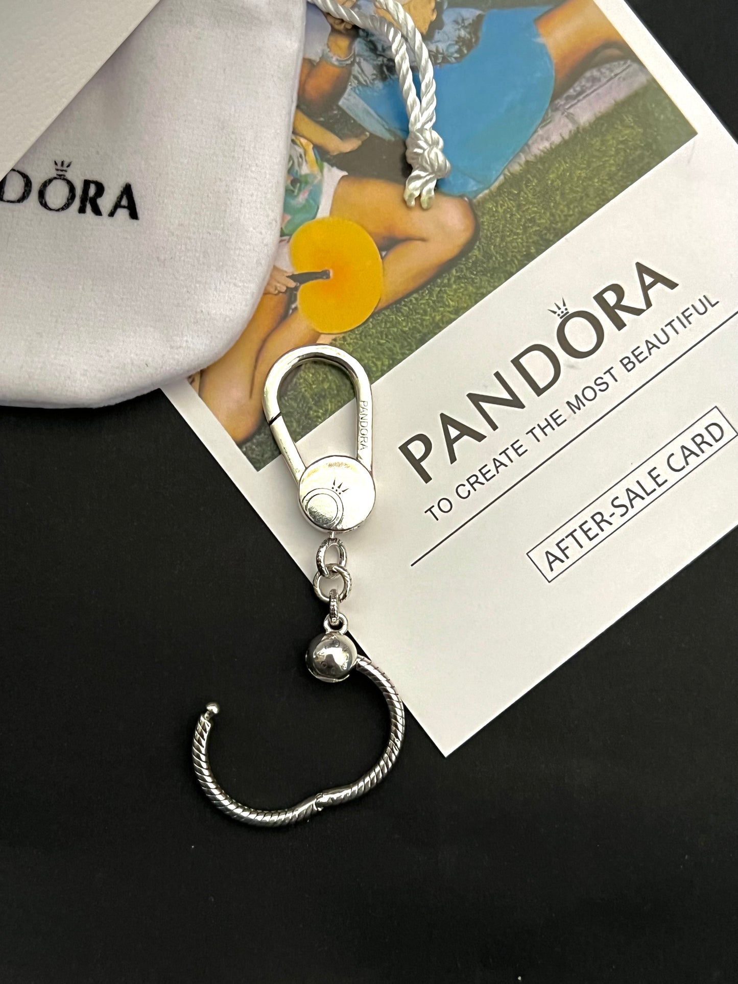 Pandora Moments Small key Charm