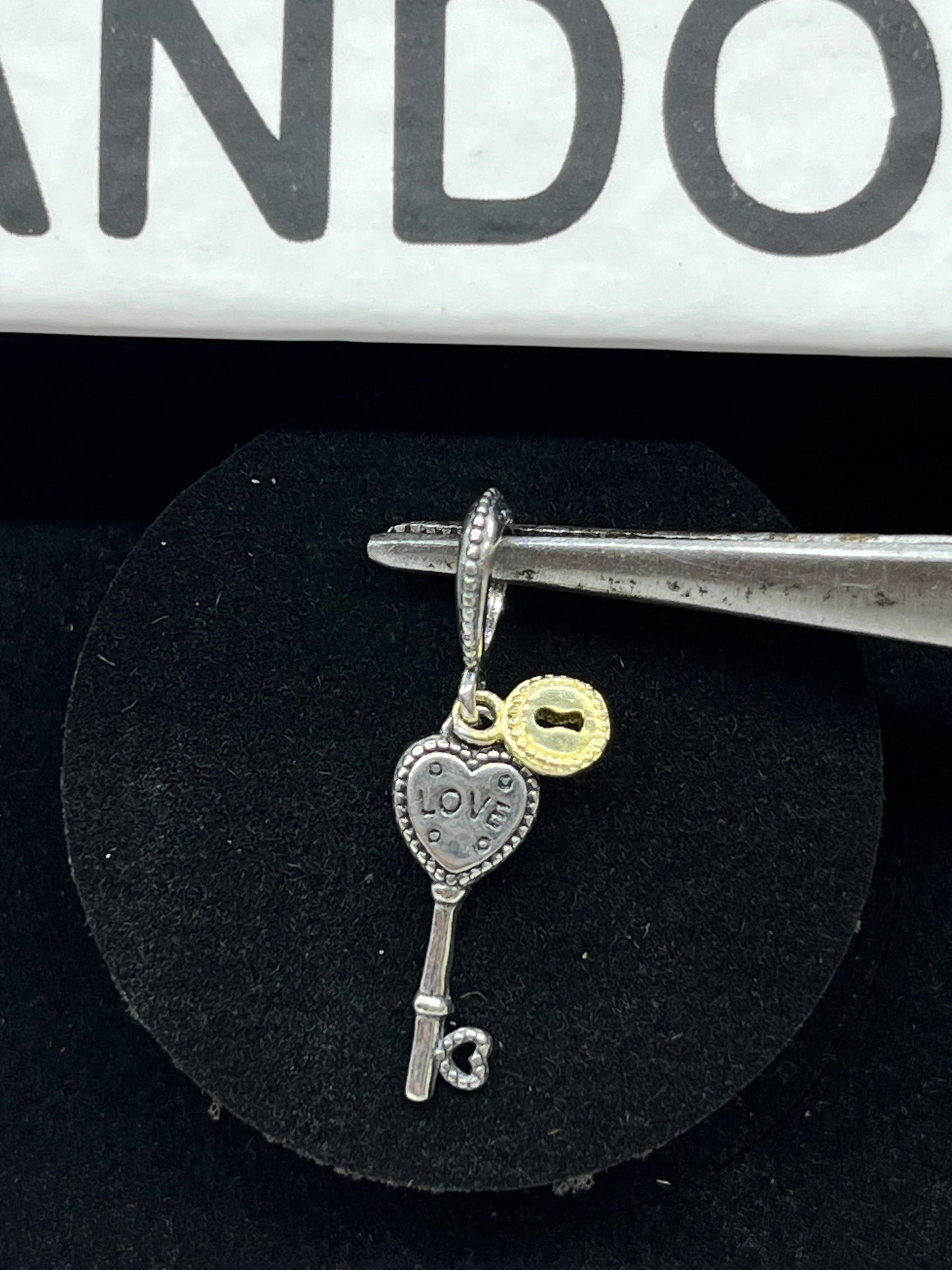 Pandora Key to My Heart charm