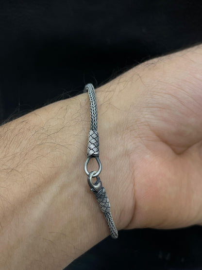 Tarbzon-S925 Sterling Silver Bracelet for men