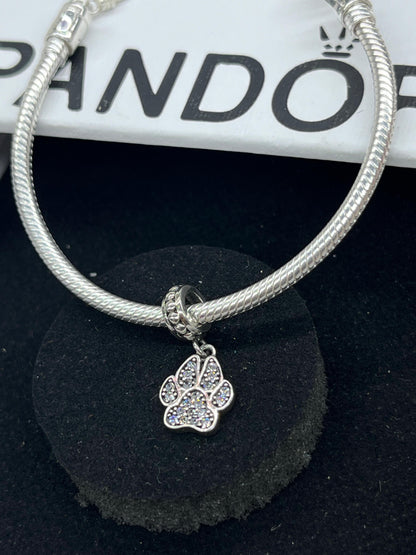 Sparkling Paw Sterling Silver925-Pandora Charm🐾