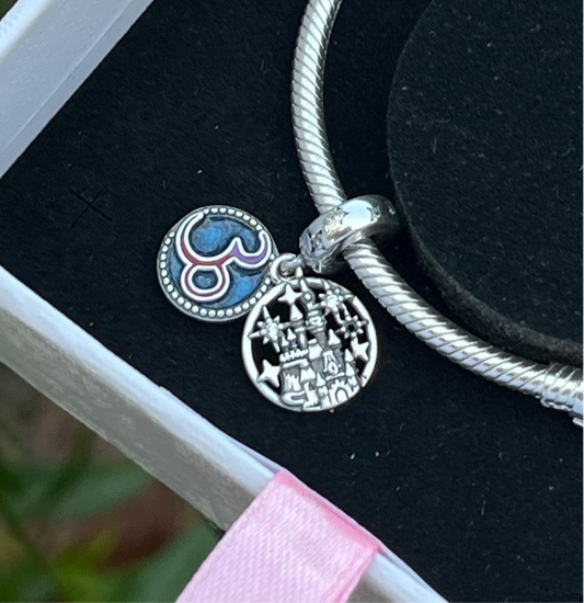 disneyland paris 30th anniversary dangle charm