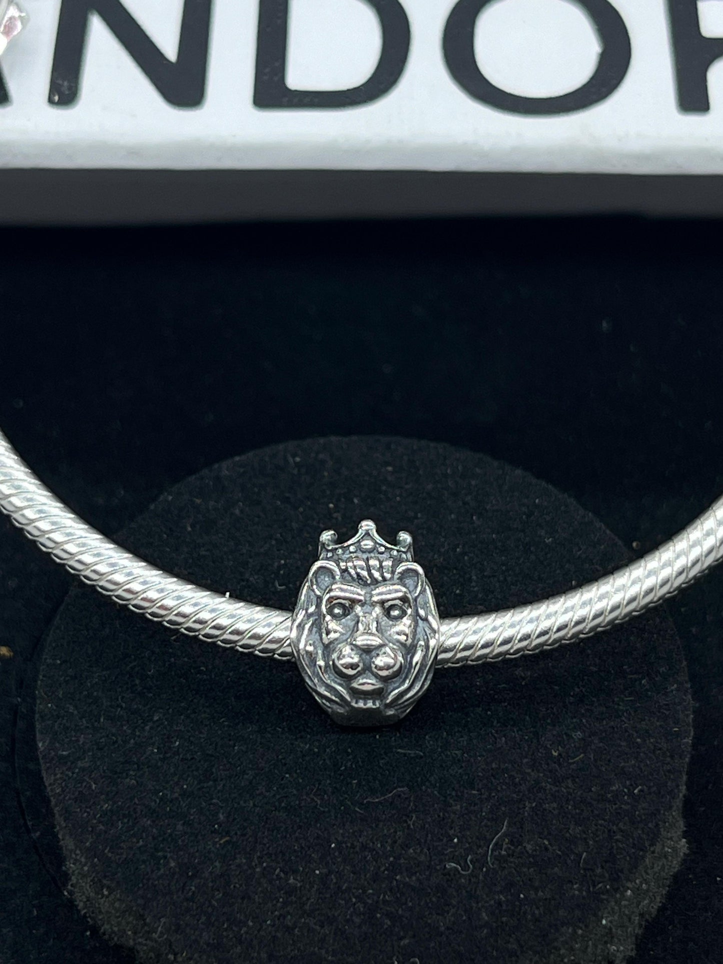 King of the Jungle Lion Pandora Charm