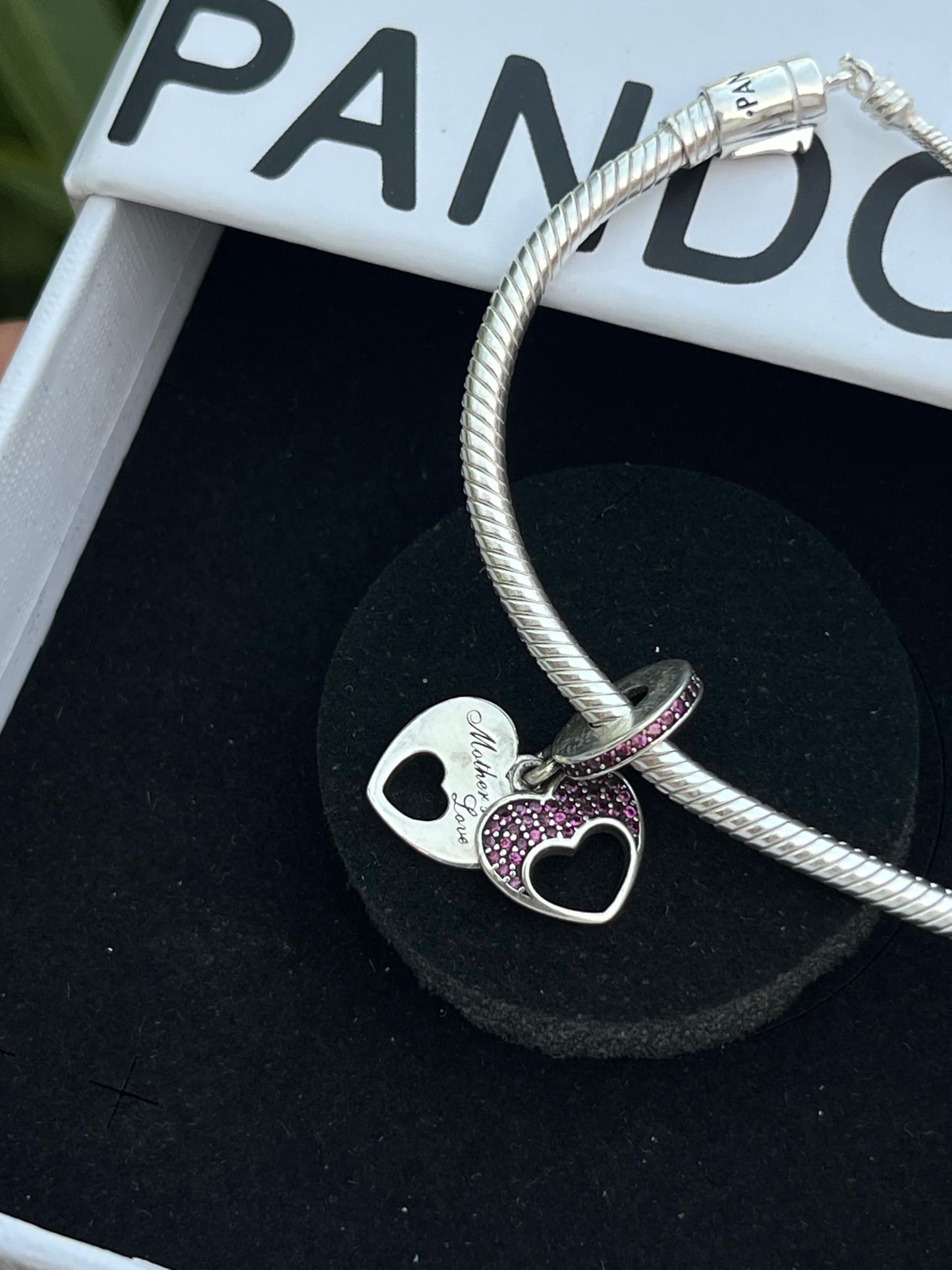 Sparkling Heart Pandora Charm✨