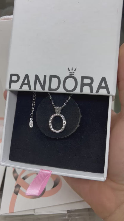 Pandora Lockets Crown O Necklace