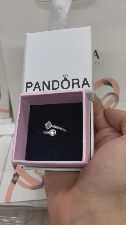 Pandora Abstract Elegance Open Ring