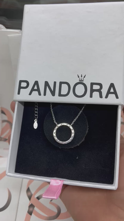 Pandora Circle of Sparkle Necklace