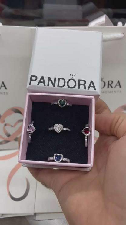 Original Pandora Heart Ring -Italian Silver 925